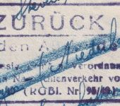 DR - Wolfen 4.4.44 Einschreibebrief (Europatarif) n. HOLLAND Zensur/Retour !