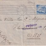 DR - "Retour Postverkehr eingestellt" L2 Brief n. HOLLAND Berlin - Oss 6.5.40