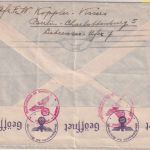DR - "Retour Postverkehr eingestellt" L2 Brief n. HOLLAND Berlin - Oss 6.5.40