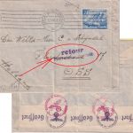 DR - "Retour Postverkehr eingestellt" L2 Brief n. HOLLAND Berlin - Oss 6.5.40