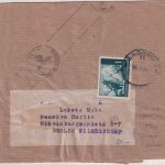 Kroatien - Zagreb 1942 Streifband b. Berlin Zensur Geheime Staatspolizei