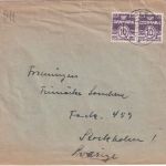 Dänemark - 2x10 Ö. Ziffer Brief n. SCHWEDEN Agersö 1941 Zensur Kopenhagen
