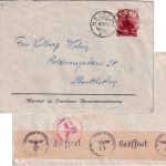 Norwegen - 20 Ö. Stabkirche Brief n. SCHWEDEN Harstad 18.10.43 Zensur Trondheim