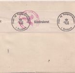 Dänemark - 20 Ö. Christian X. Brief n. SCHWEDEN Kopenhagen 16.12.44 Zensur !!