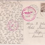 Norwegen - 15 Ö. Rentier Karte n. DÄNEMARK Vinstra - Koge 31.7.40 Doppelzensur