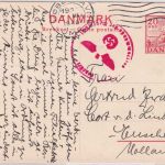 Dänemark - 20 Ö. Hünengrab Ganzsache n. HOLLAND Kopenhagen 7.5.1940 !! Zensur