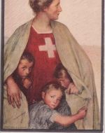 Schweiz - 5 Rp. Bundesfeier 1917 Ganzsache ungebraucht - "entwertet"