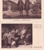 Schweiz - 5 Rp. Bundesfeier 1914 "Pestalozzi" Serie ungebraucht - "entwertet"