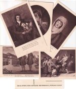Schweiz - 5 Rp. Bundesfeier 1914 "Pestalozzi" Serie ungebraucht - "entwertet"