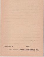 Schweiz - 2x5 Rp. Ziffer/Tellknabe Privatganzsache Ch. Debrot Le Locle ungebr.