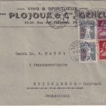 Schweiz - 20 Rp. Tell Privatganzsache+Zusatz Brief Genf - Heidelberg 1921