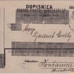 Jugoslawien/Kroatien - 15 Pa. Behelfsganzsache (Feldpostkarte) Ilok 10.2.21