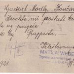 Jugoslawien/Kroatien - 15 Pa. Behelfsganzsache (Feldpostkarte) Ilok 10.2.21