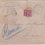Frankreich/Levante - 50 C./2 Pia. Allegorie Perin "BIO" Einschreibebrief 1902