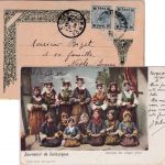 Österreich/Levante - 2x10 Pa./5 H. Karte n. FRANKREICH Salonich (Saloniki) 1907