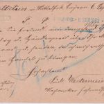 Bayern - Hiltpoltstein 6. SEP. (1902) Aushilfs-L2 5 Pfg. Ganzsache n. Neckarsulm