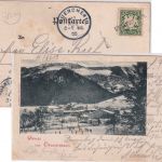 Bayern - Unterwessen 16. AUG. Aushilfs-Ra2 AK Oberwessen n. München (1900)