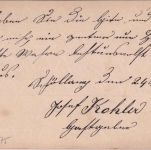 Bayern - Fischen 25. SEP. Aushilfs-L2 5 Pfg. Ganzsache n. Hersbruck 1886