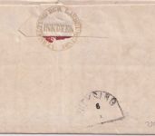Bayern - MOOSBURG 5.1. Aushilfs-L1 Dienstbrief Inkofen - Freising 1869