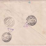 Tschechoslowakei - 300 H. Allegorie u.a. Einschreibebrief Praha 14 1922