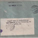 Tschechoslowakei - 80+90 H. Hussit u.a. Einschreibebrief Praha 1920 Zensur