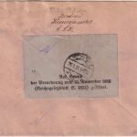 Tschechoslowakei - 200 H. Hradschin u.a. Einschreibebrief Brno 1921 Zensur