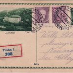 Tschechoslowakei - Prag 1930 III. Weltfrauenspiele SST Bildganzsache/R-Karte