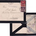 Schweiz/LP Belgien - 10+15 Rp. Tell Trauerbrief Zürich - Namur 1918 Zensur