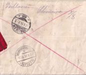 Danzig - 6x5+4x10 Pfg. Wappen Luftpost-Eilbrief Danzig 5 - Berlin 1931