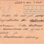 Schweiz - 10 Rp. Bildganzsache Zürich - München 1934 Nachporto