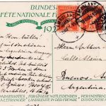 Schweiz - Bundesfeier 10 Rp. Sonderganzsache+Zusatz n. ARGENTINIEN Ambulant 1924