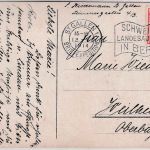 Schweiz - St. Fiden b. St. Gallen Vogelperspektive farb. AK gelaufen 1914