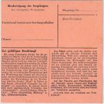 BRD - 70 Pfg. Heuss I senkr. Paar Paketkarte Bürgstadt ü. Miltenberg 1954
