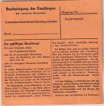 BRD - 90 Pfg. Heuss I + NO Paketkarte Wörth (Main) - Offenbach a/M. 1955