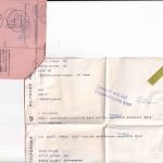 DDR - Einzahlungsmeldung Telegraphische Postanweisung Bad Salzungen 1990 RR!