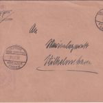 DR - Dt. Marine-Schiffspost Kreuzer Emden 31.12.30 Dienstbrief n. Wilhelmshaven