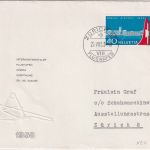 Schweiz - 40 Rp. Flughafen Zürich-Kloten Schmuck-FDC Zürich 58 - 29.8.53