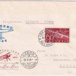 Schweiz - 1,50 Fr. Pro Aero Schmuck-FDC/Sonderflug Lausanne - Luzern 22.5.46