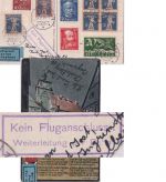 Schweiz - Zuleitungspost Saarfahrt LZ127 Luftpostkarte Romanshorn 24.6.33