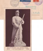 Schweiz - La Caquerelle Lausanne Sonderkarte/Sonderflug 31.8.24