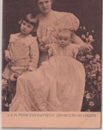 Bayern - Prinzessin Rupprecht (Herzogin Marie Gabriele in Bayern) m. Kindern