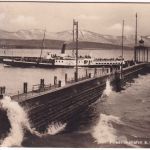 DR - 15 Pfg. Kant Karte i.d. SCHWEIZ Romanshorn 1928 u. L1 "See-Romannshorn"