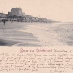 DR - Hoyerschleuse Munkmarsch Seepost No.3 Karte Westerland - Zittau 1898