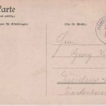 DR - Hamburg Helgoland Seepost Ovalstpl. Karte Helgoland - Dresden 1905