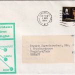 England - British European Airways BEA Erstflug London - Frankfurt a/M 1.5.64