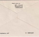 Jugoslawien - Jugoslovenski Aerotransport JAT Erstflug Dubrovnik - FFM 3.5.64