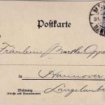 Hannover - Mercur 2 1/2 Pfg. Ortskarte/farb. Trachten-AK Schwarzwald 31.5.97