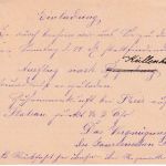 Wuppertal - Courier kl. K1 21.2.95 Karte (Massenauflieferung - Einladung)