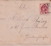 Breslau - Hansa 2 1/2 Pfg. Wappen Brief 1898 - ohne Inhalt