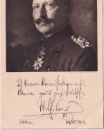 Preussen - Kaiser Wilhelm II. Brustbild "Ich kenne keine Parteien mehr.." sw-AK